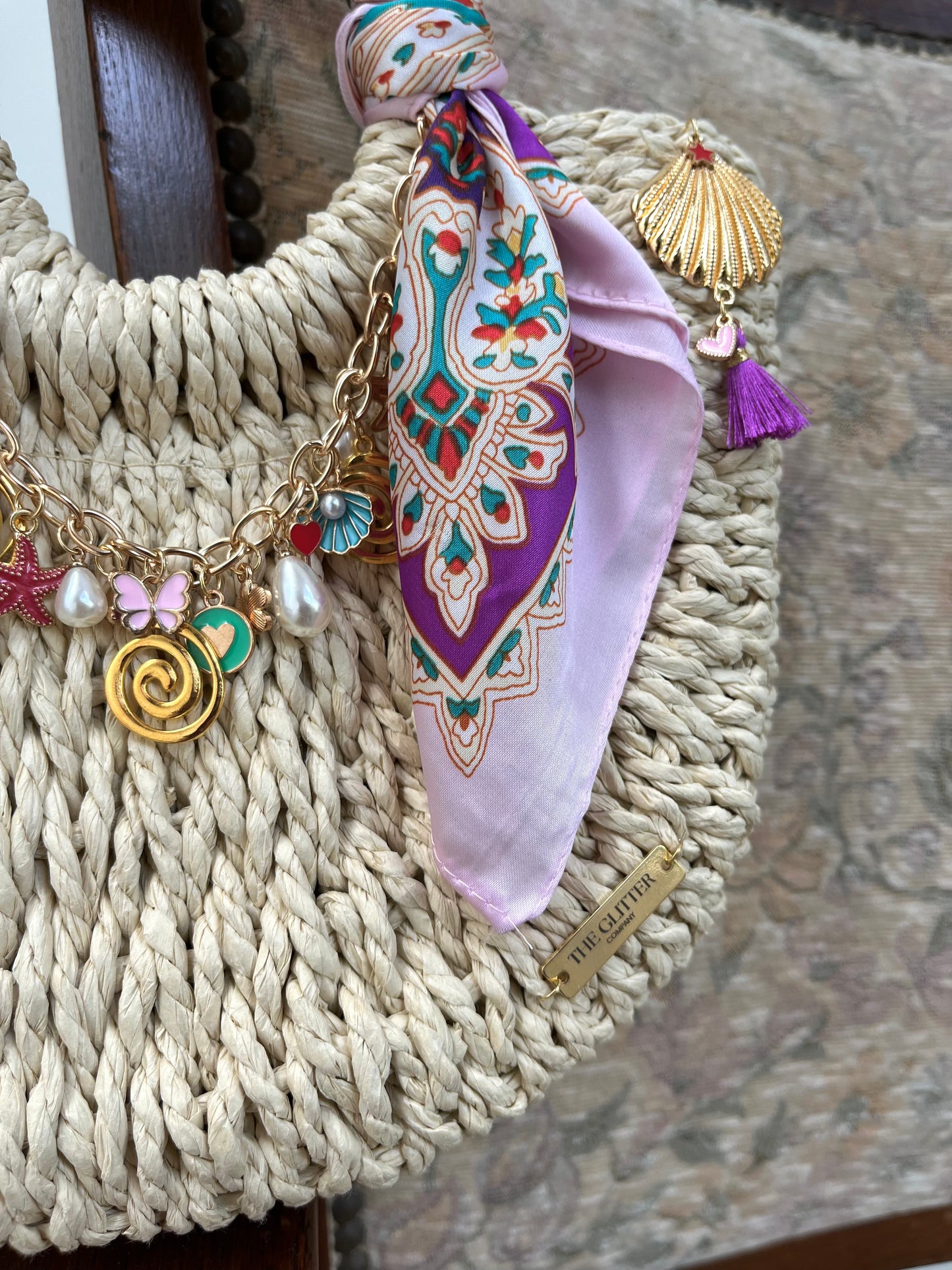 LIMITED EDITION Blush & Blue Waves Bag