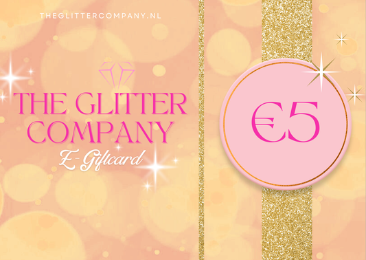✨ The Glitter Company E-Giftcard – Vanaf €5 tot jouw perfecte waarde! ✨