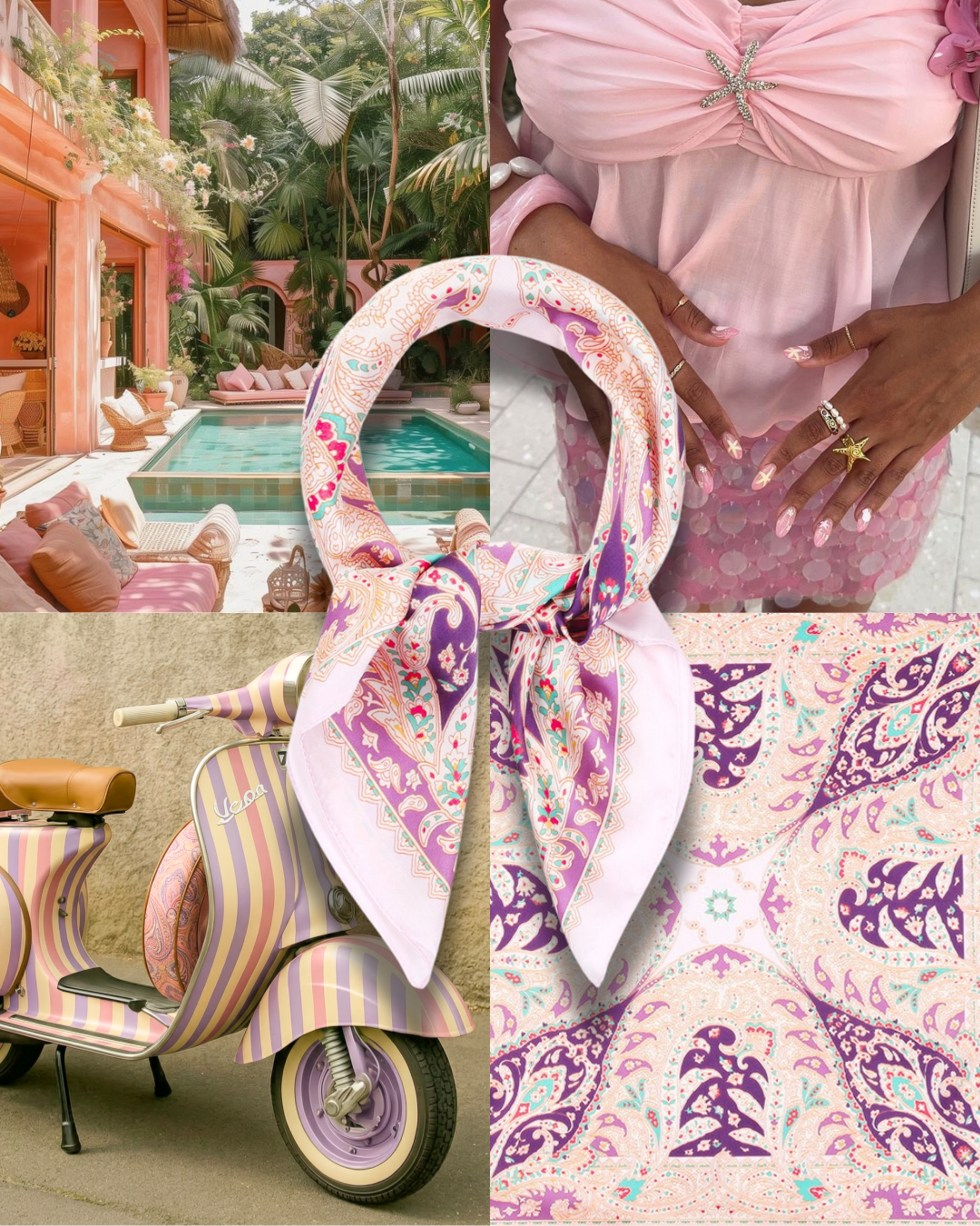 Tropical Paradise Scarf