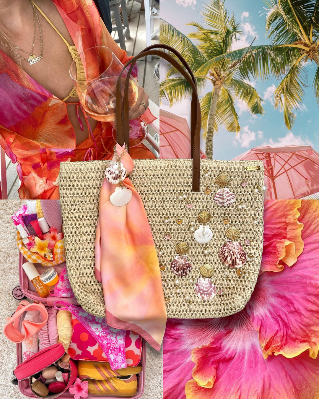 LIMITED EDITION Peach Shell Bag