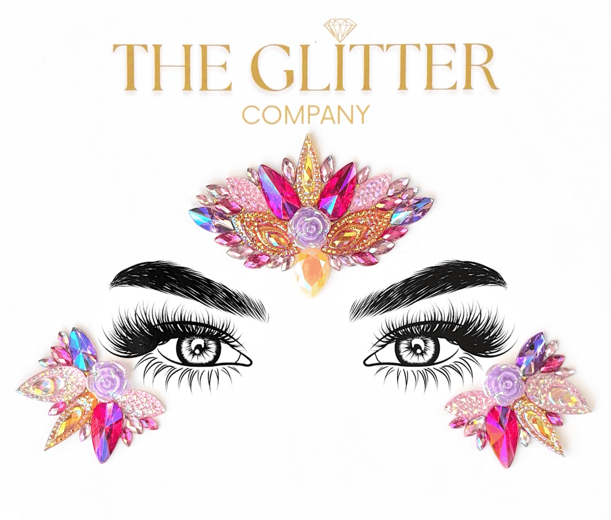 Flower Fantasy Face Gem