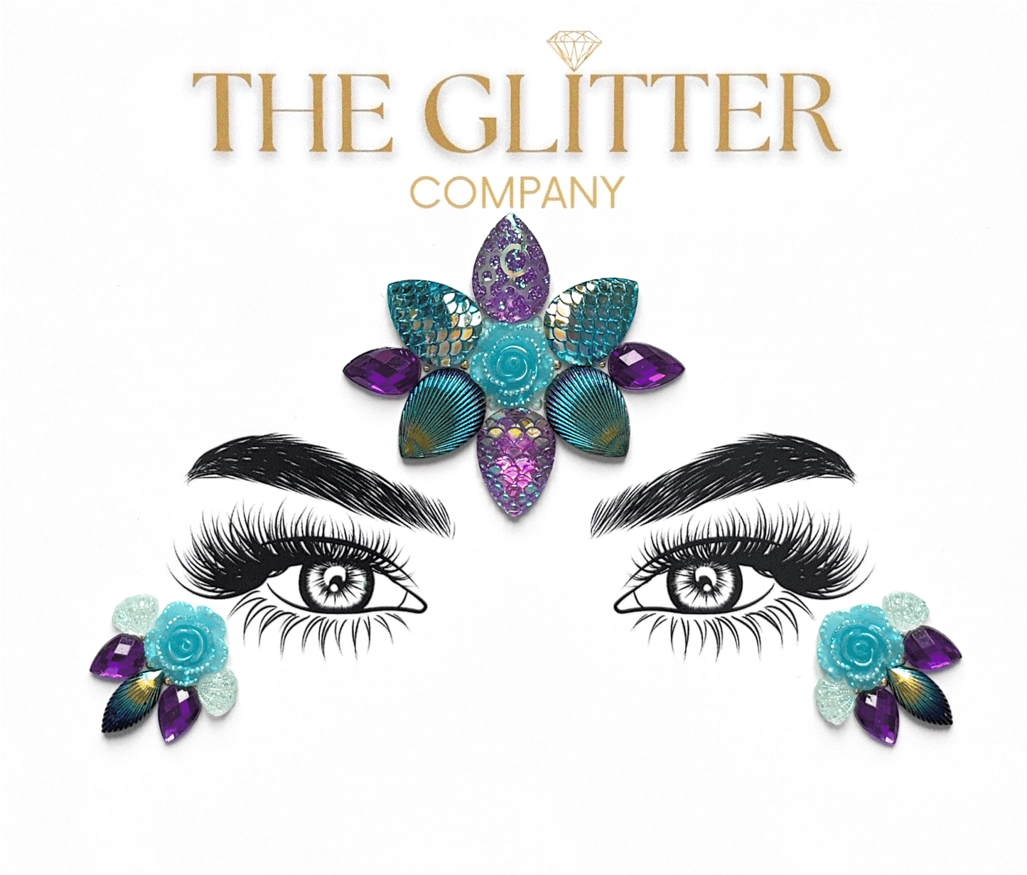 Mermaid Magic Face Gem