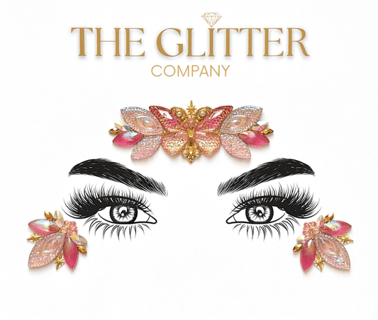 Rosy Flutter Face Gem