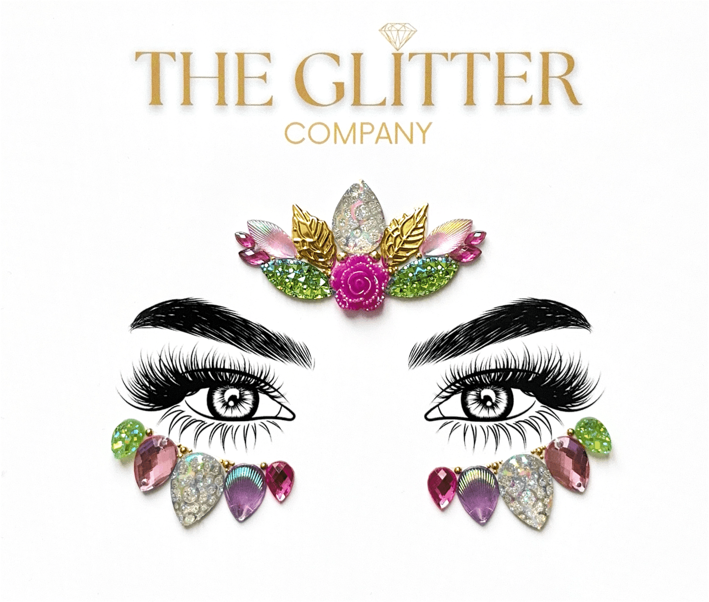 Lavender Blossom Face Gem