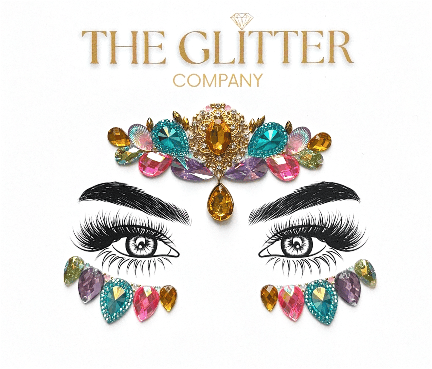 Goddes Rainbow Face Gem