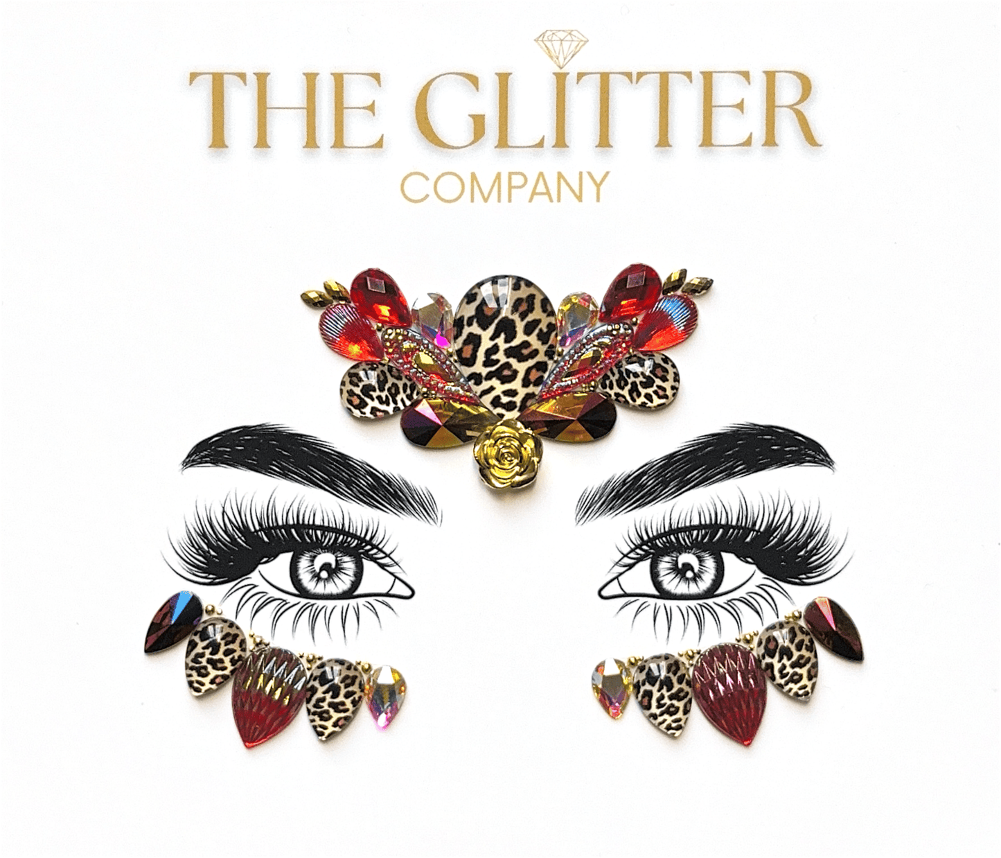 Panther Flame Face Gem