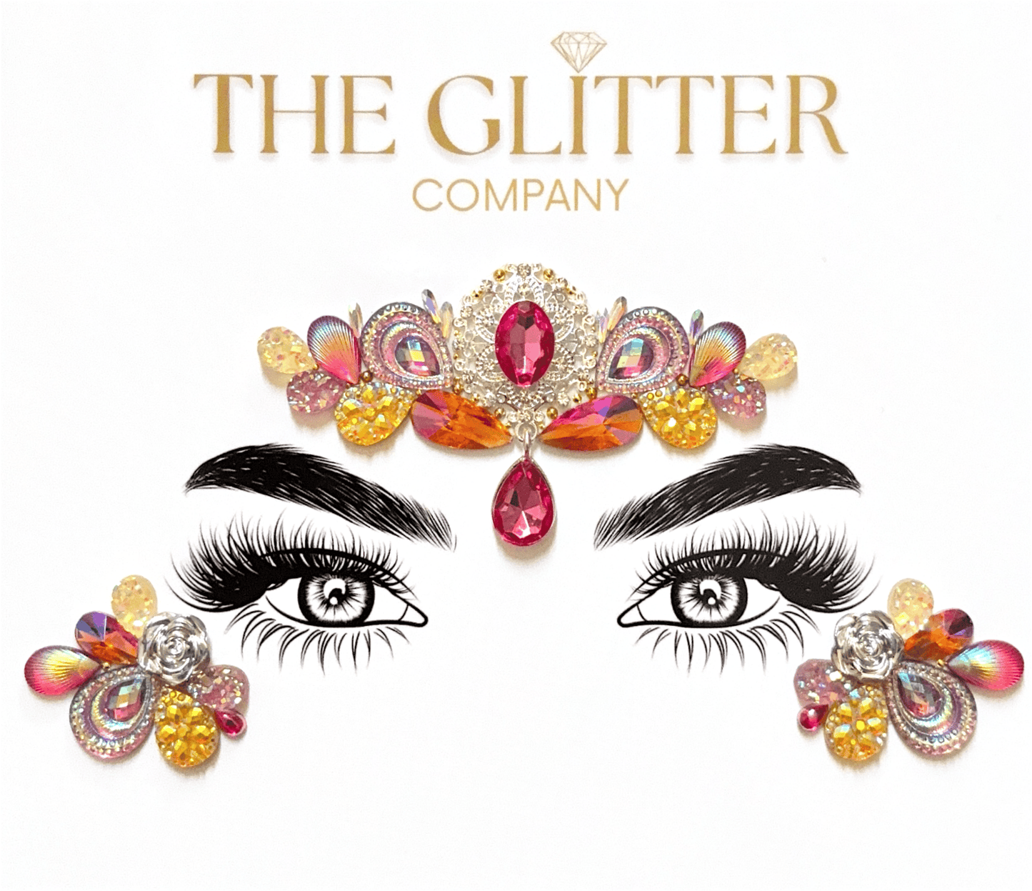 Sunset Amulet Face Gem