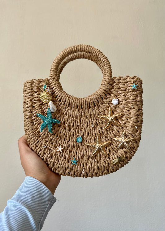Cobalt Coast Beach Bag