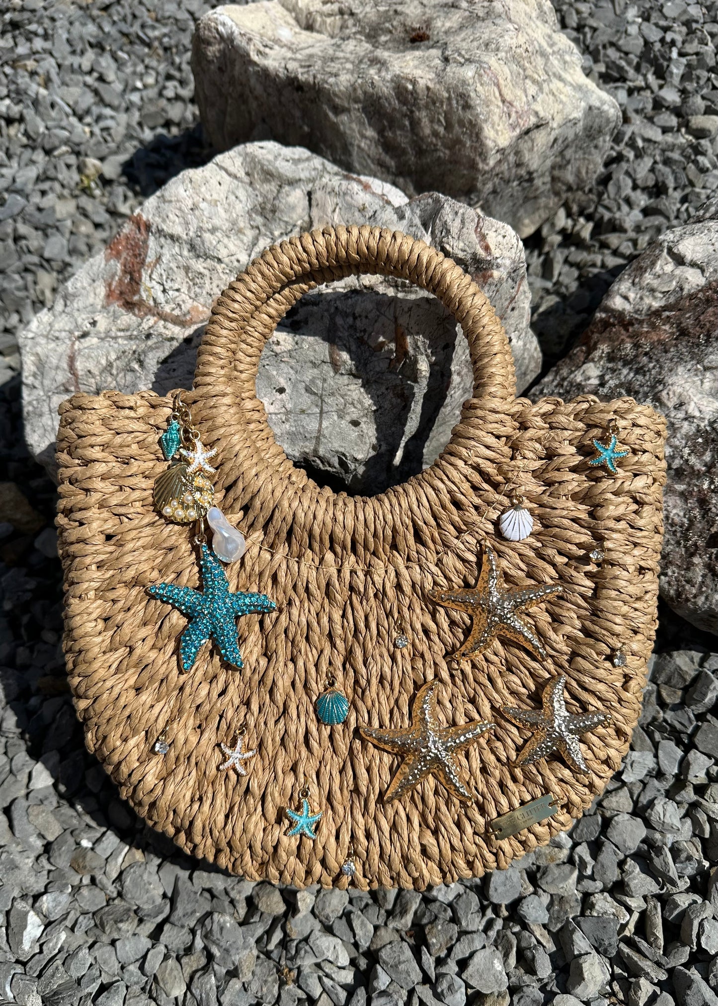 Cobalt Coast Beach Bag