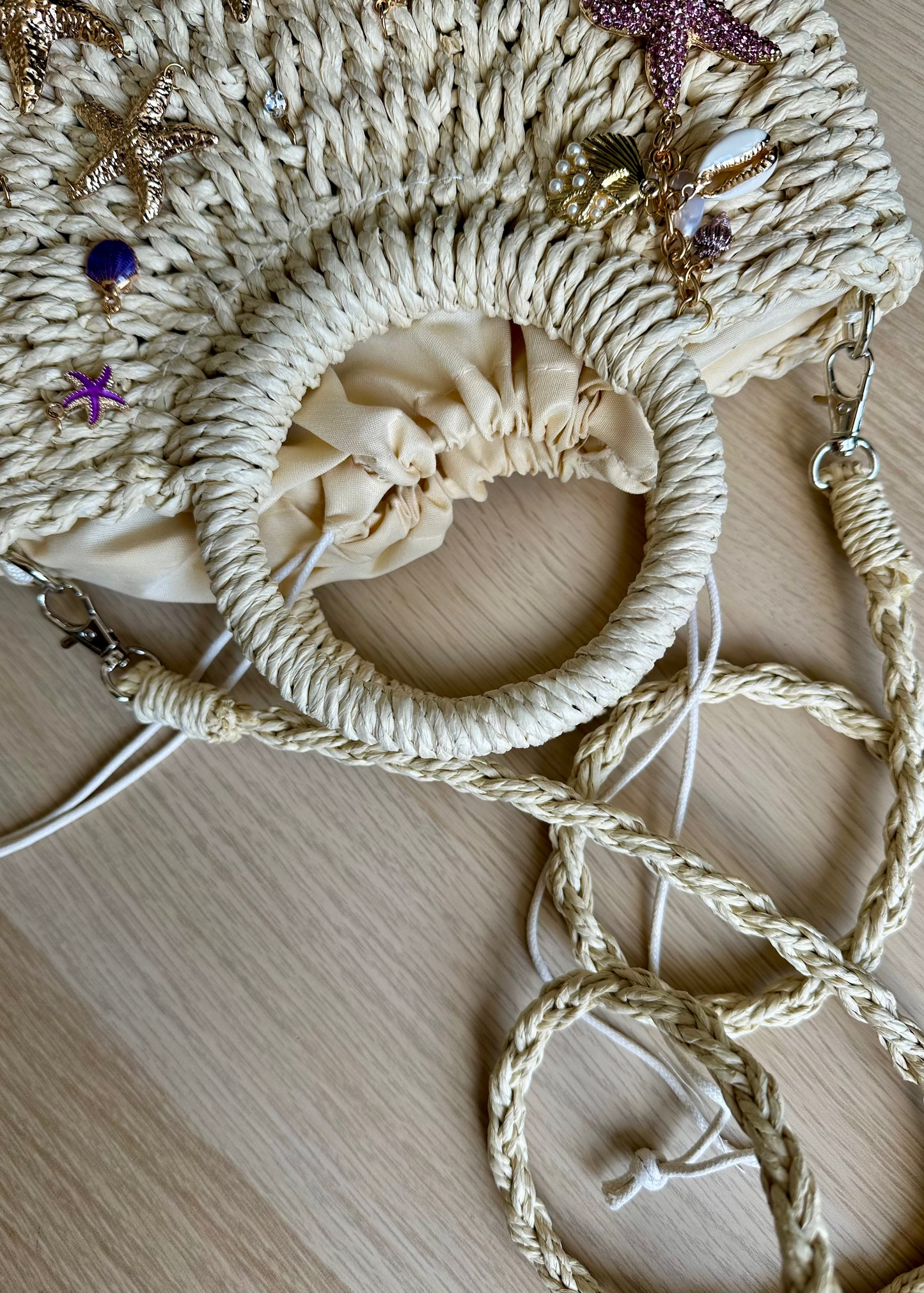 Violet Coast Beach Bag