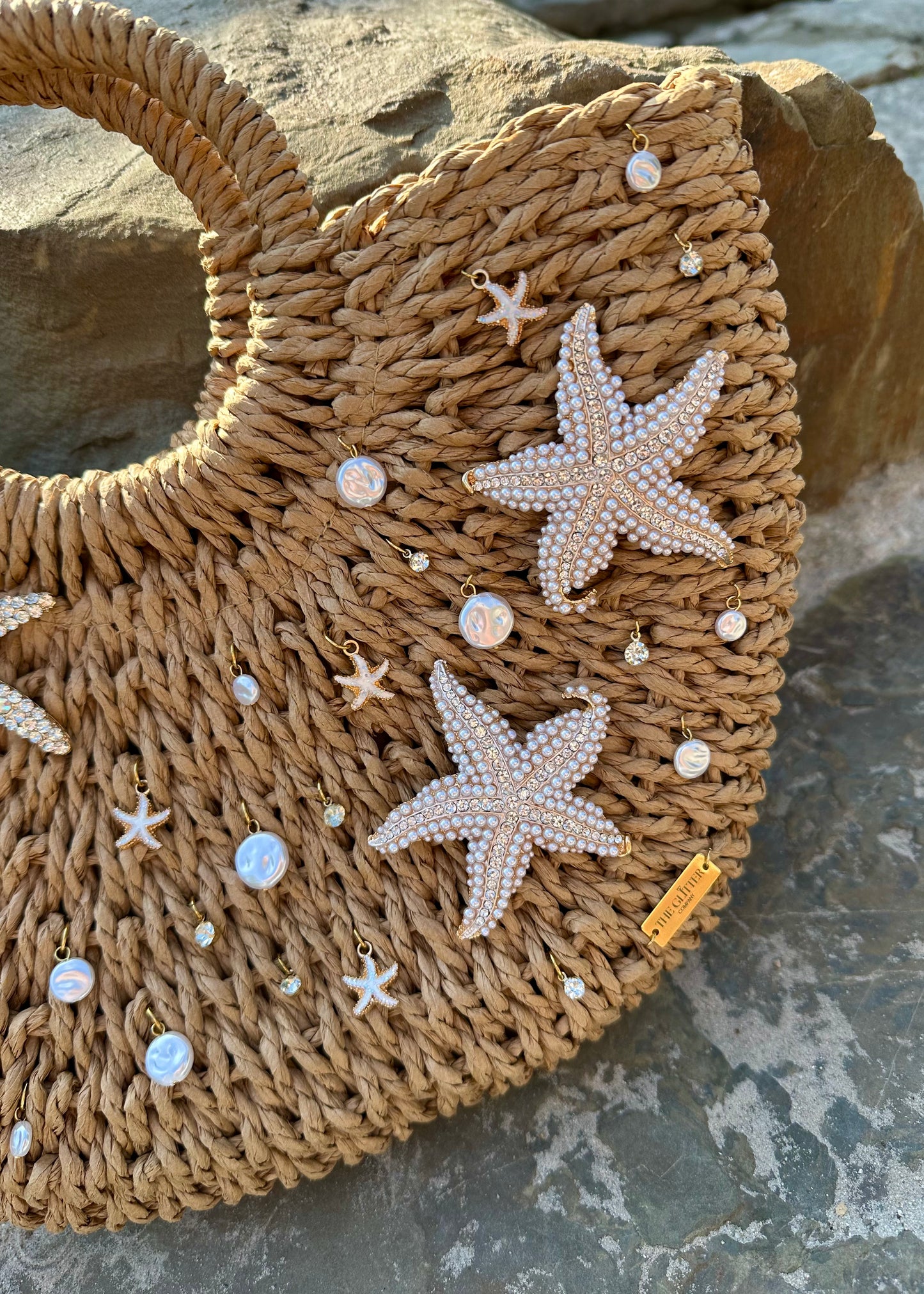 Sea of Pearls Beach Clutch