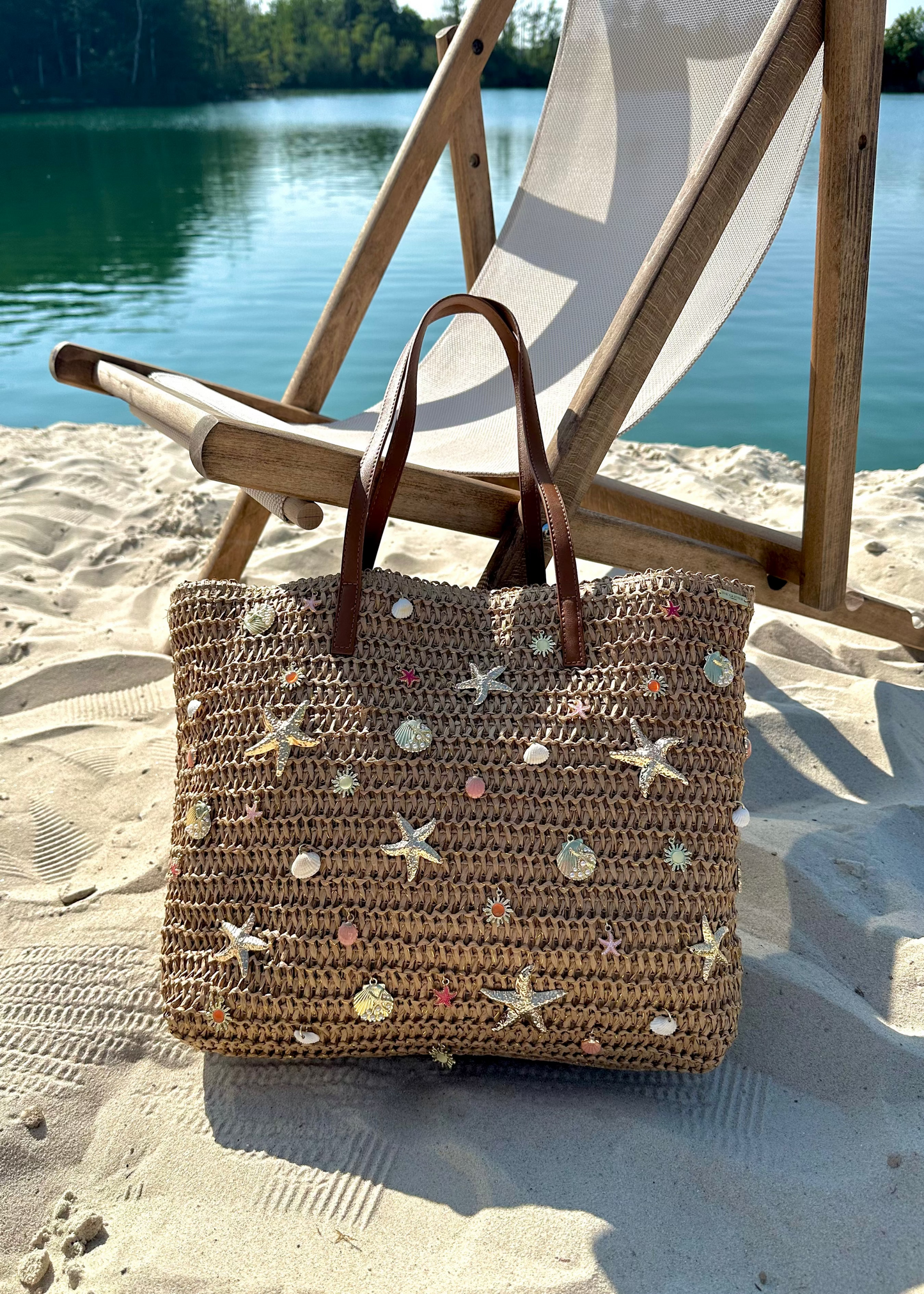 Sunkissed Shells Beach Bag