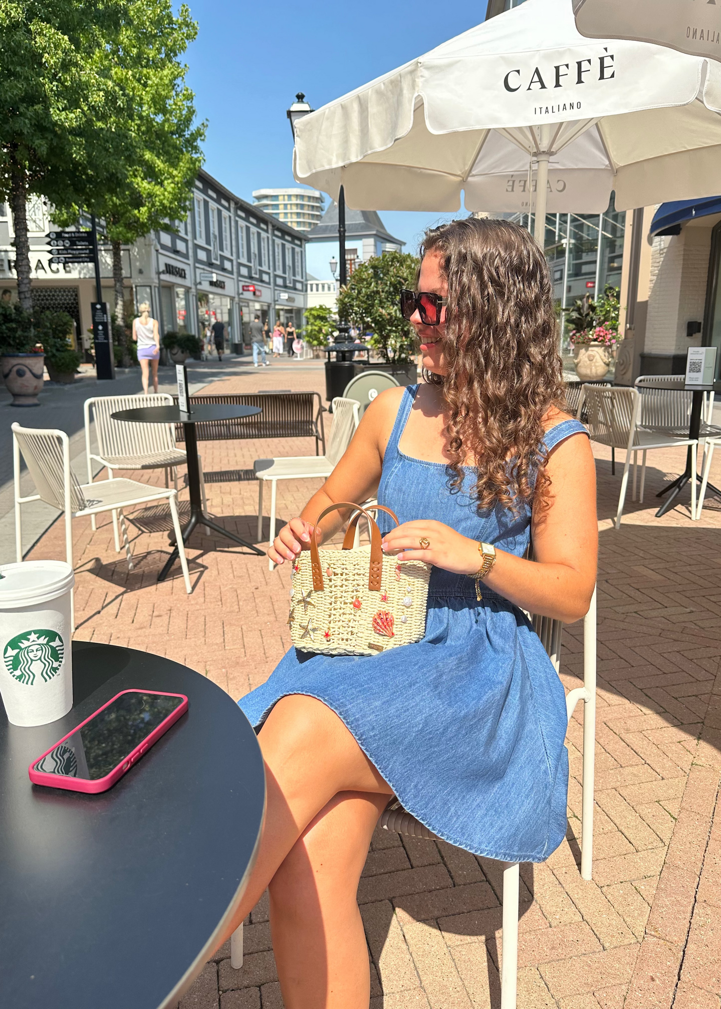 Coral Kiss Beach Bag