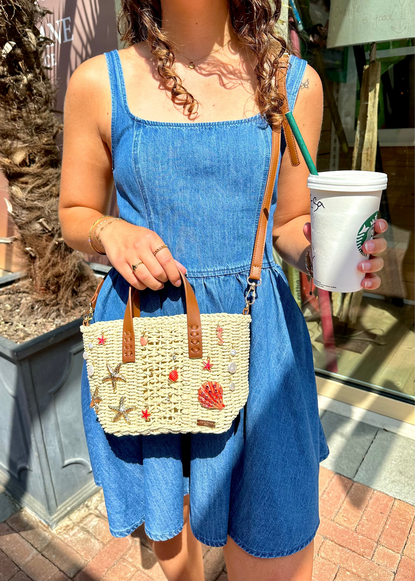 Coral Kiss Beach Bag