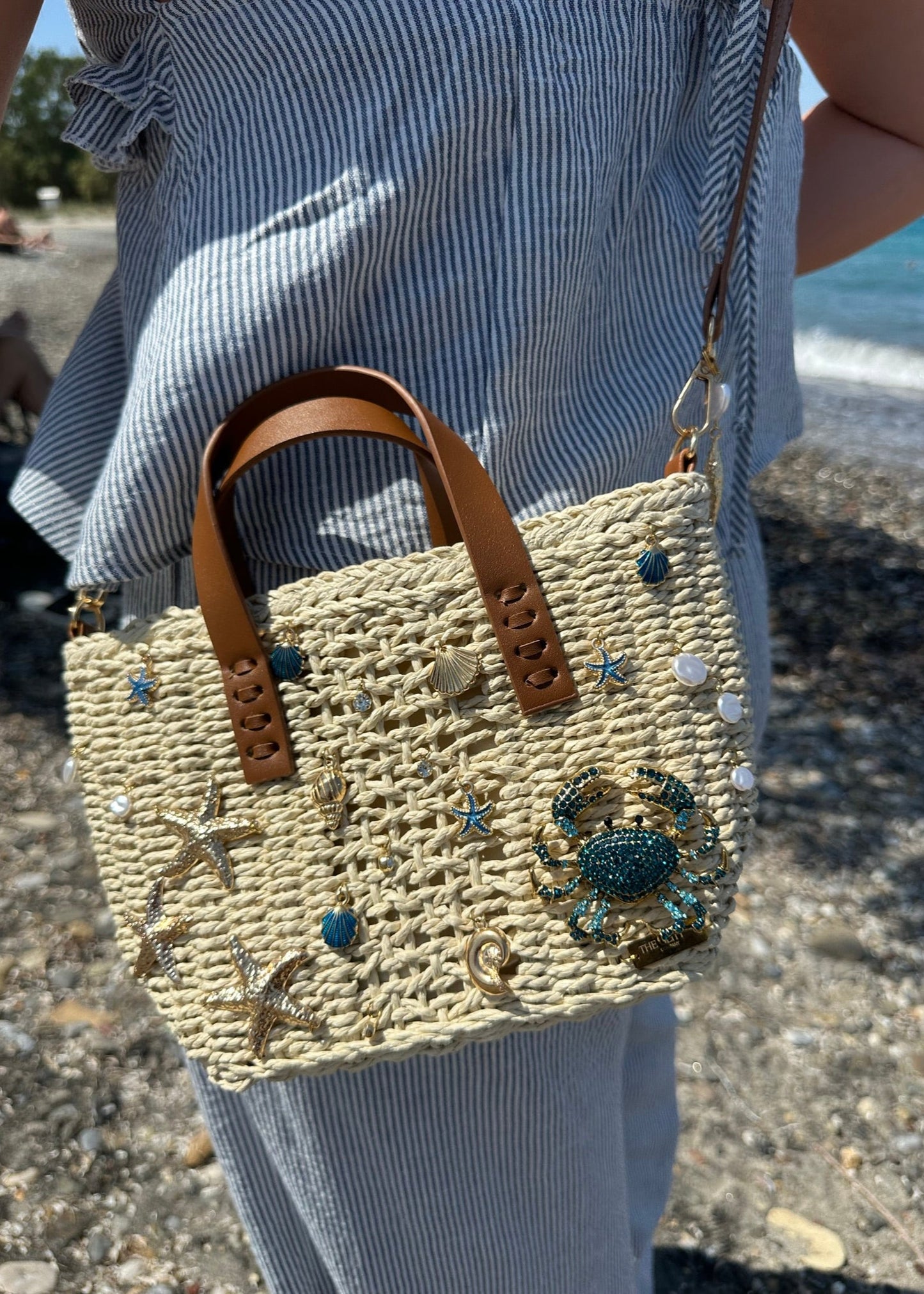 Blue Crab Beach Bag