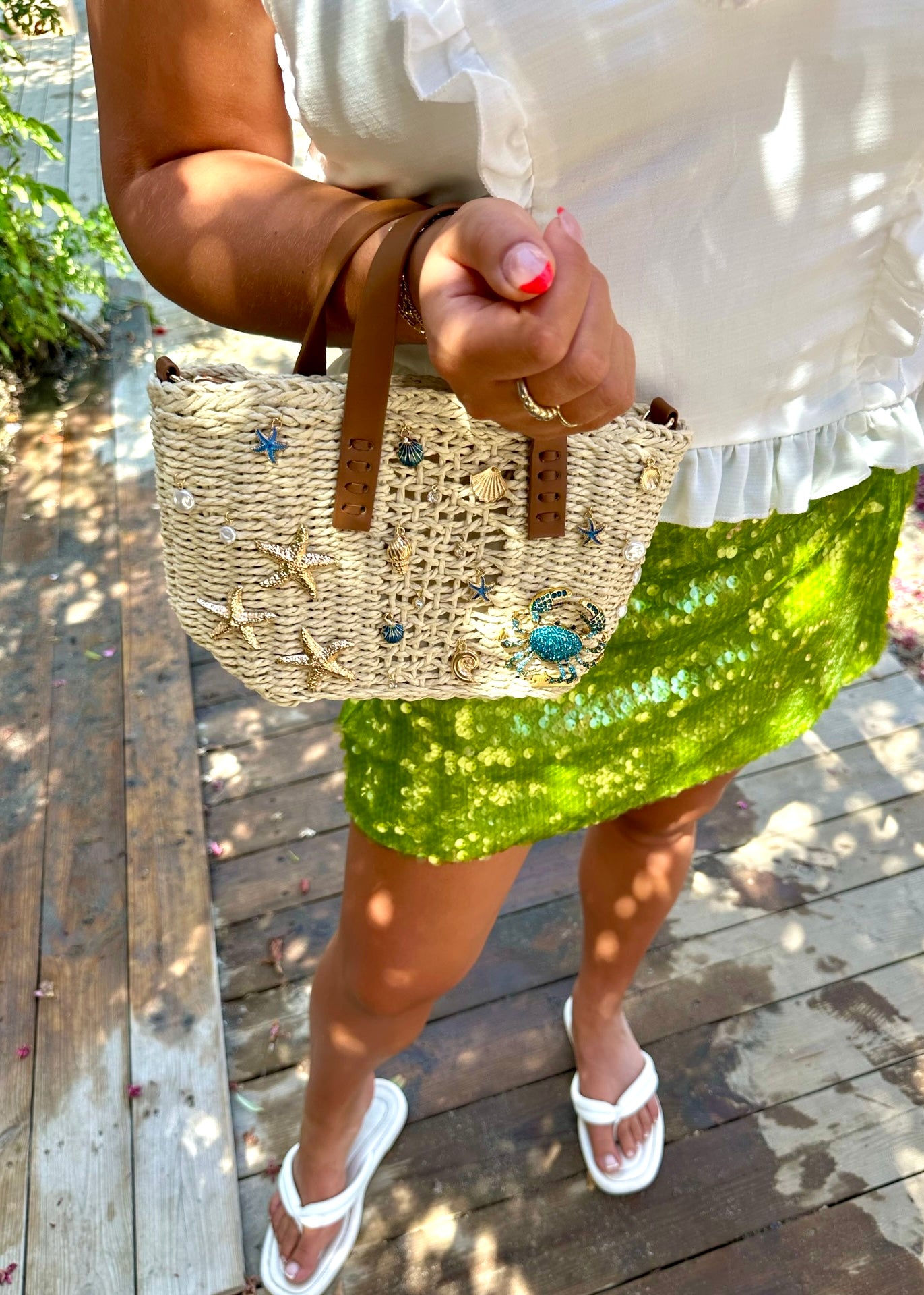 Blue Crab Beach Bag