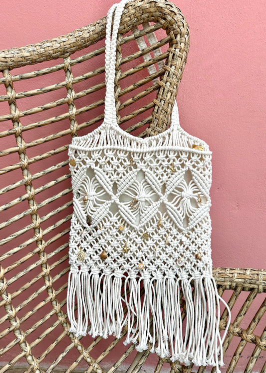 Salt & Fringe Beach Bag