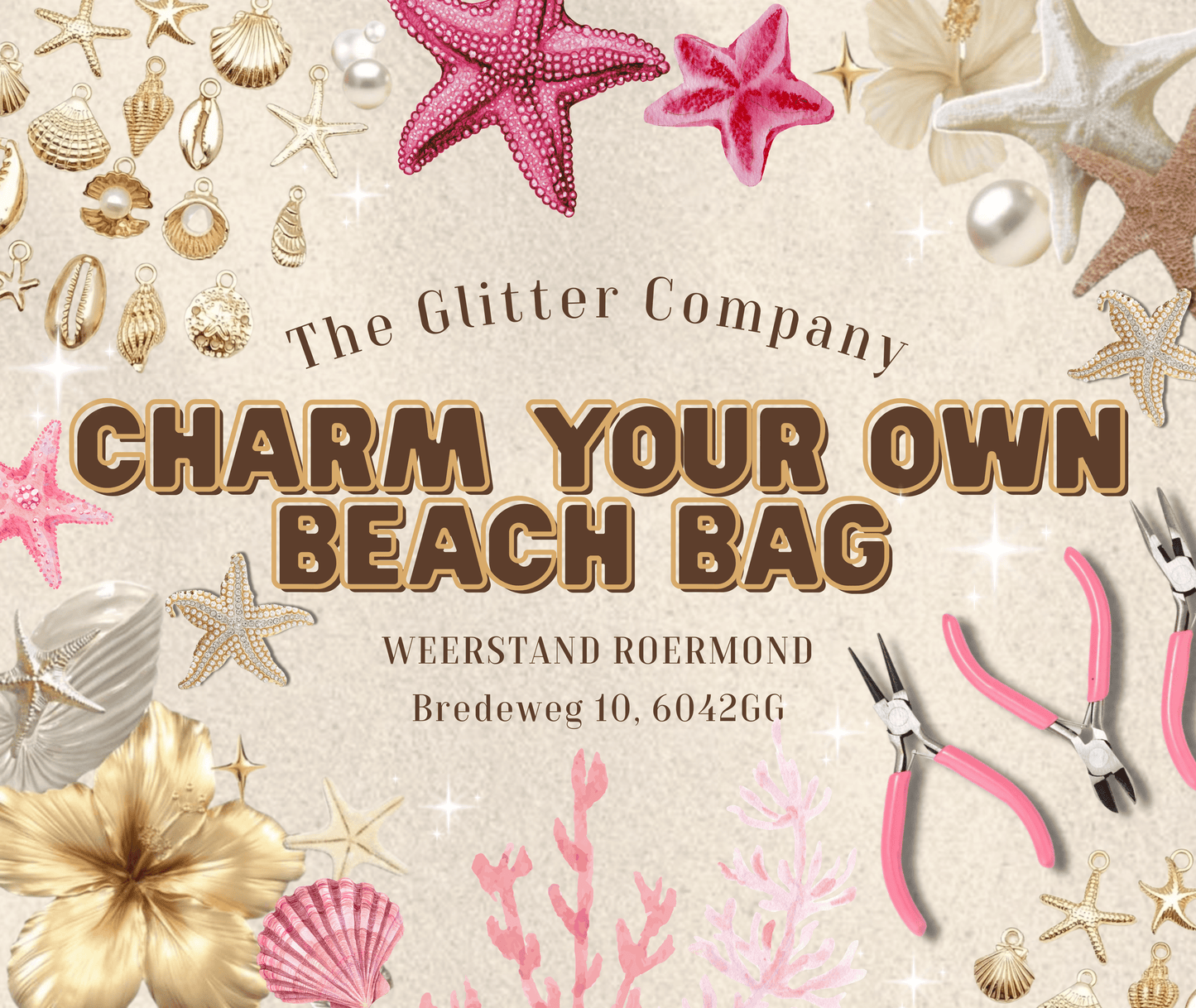 Charm your own Beach Bag Workshop