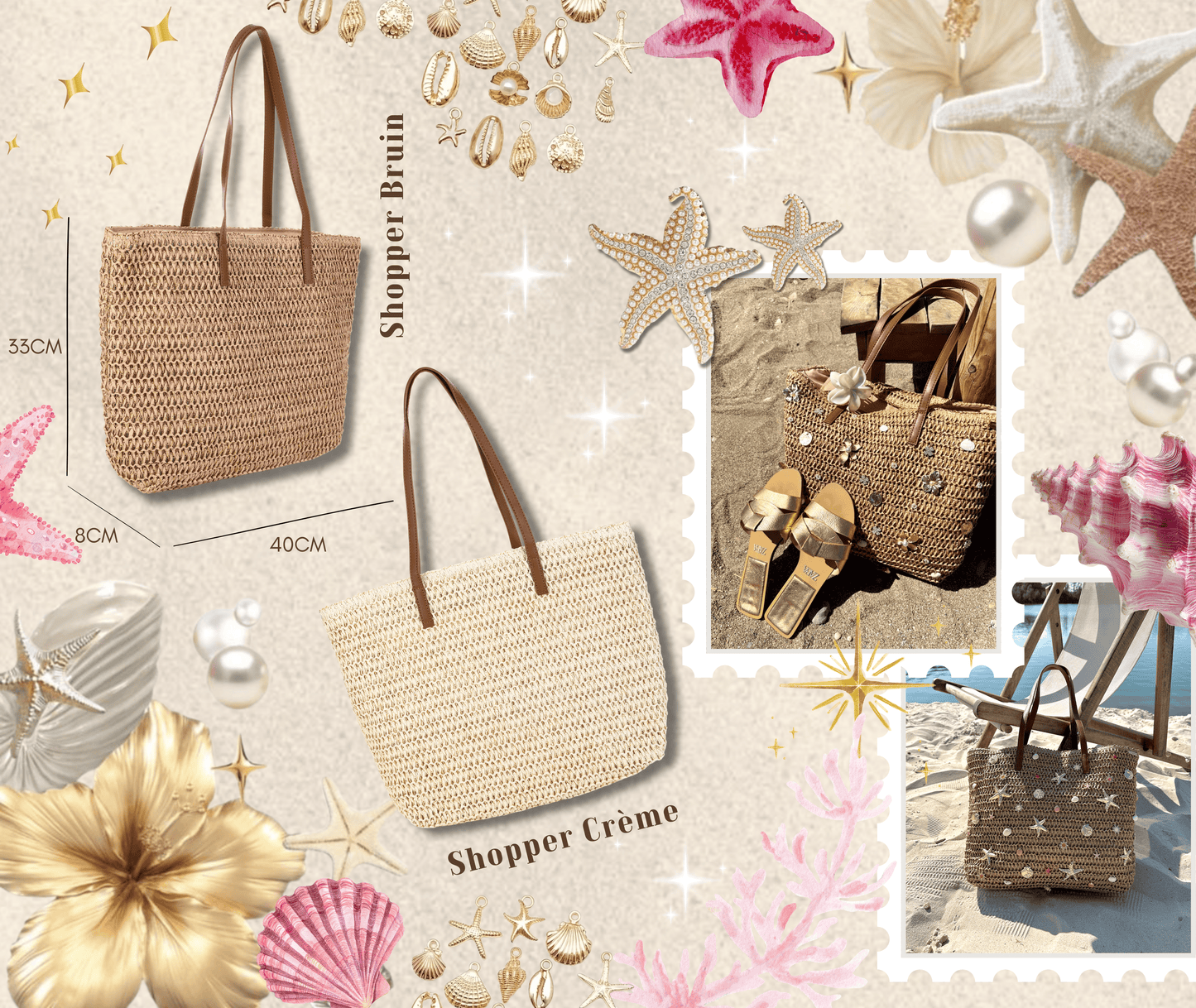 Charm your own Beach Bag Workshop