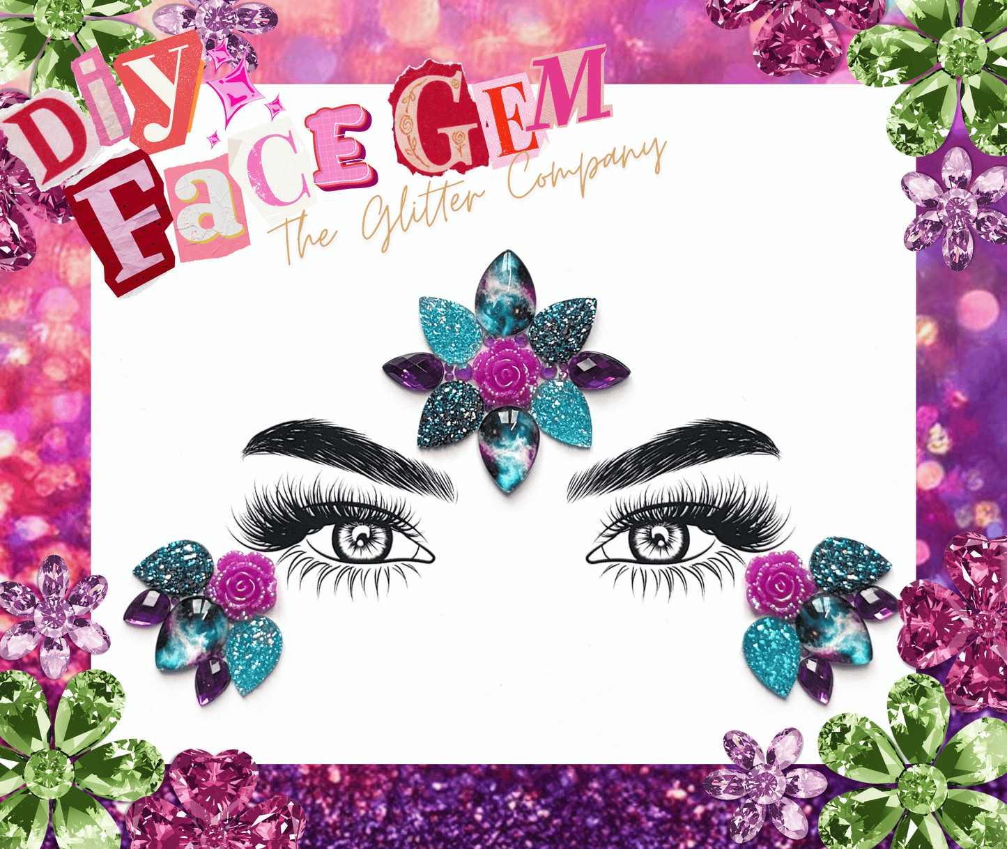 DIY Milky Way Magic Face Gem Kit