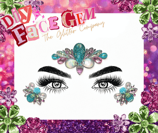 DIY Frosted Blossom Face Gem Kit